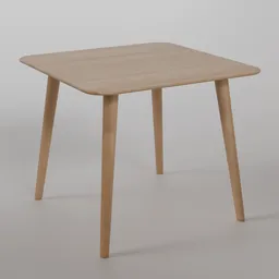 Malmö Table 706 90X90 W0