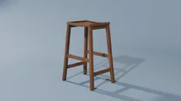 Wooden Bar Chair