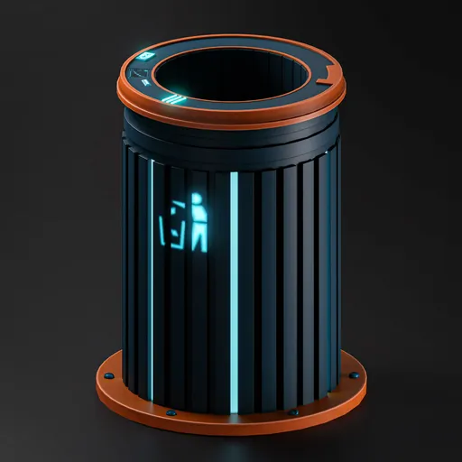 Street trash bin