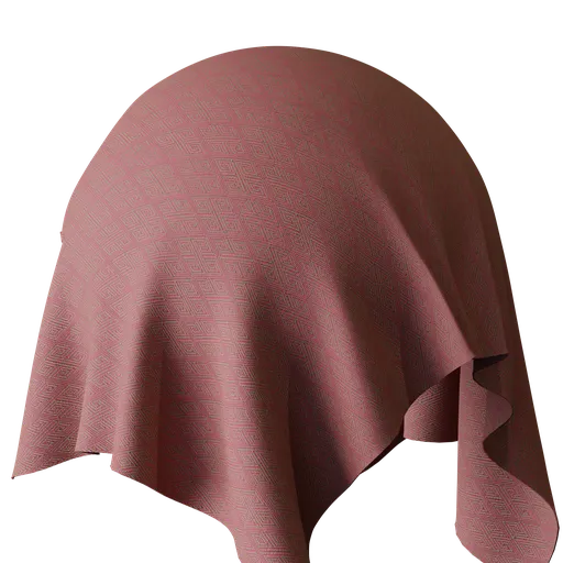 Geometric Pink Jacquard