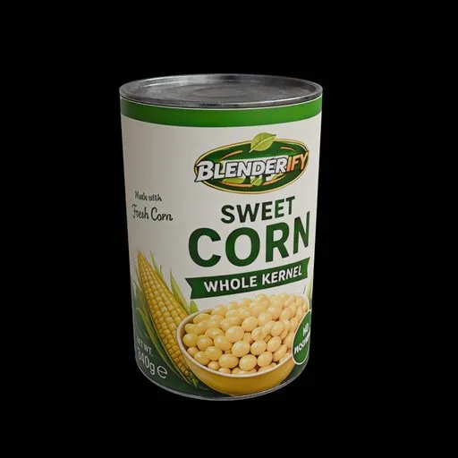Realistic Canned Food