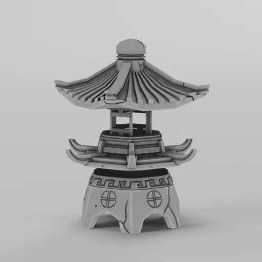 Stone lamp