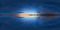 Infinite Real Sky - Twilight Clouds