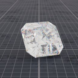 Asscher cut diamond