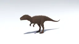 Low Poly Carcharodontosaurus