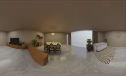 Modern Living and Dining Space