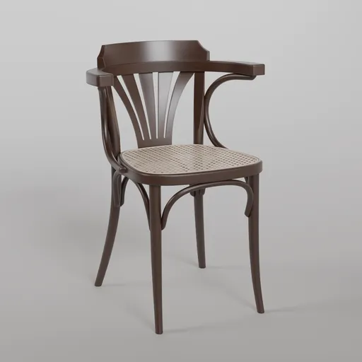 24 Armchair B112 - Dark Chocolate