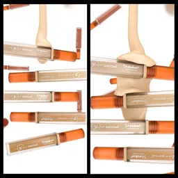 Lipstick fluid simulation creative shot