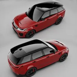 (Rigged)Range Rover Sports 2022