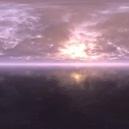 Contrasting sunset