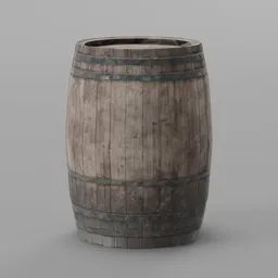 Wooden Barrel