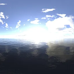 Sunshine morning cloud