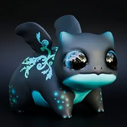 Water Dragon (Rigged)