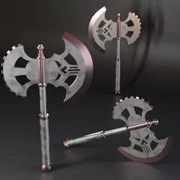 MK Axe lowpoly-033