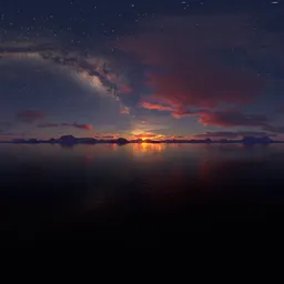 Night Twilight Magical Landscape