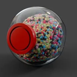 Jar of sweets