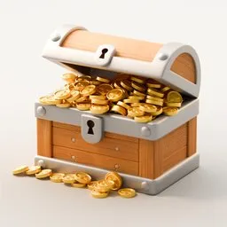 Stylized Chest Treasure