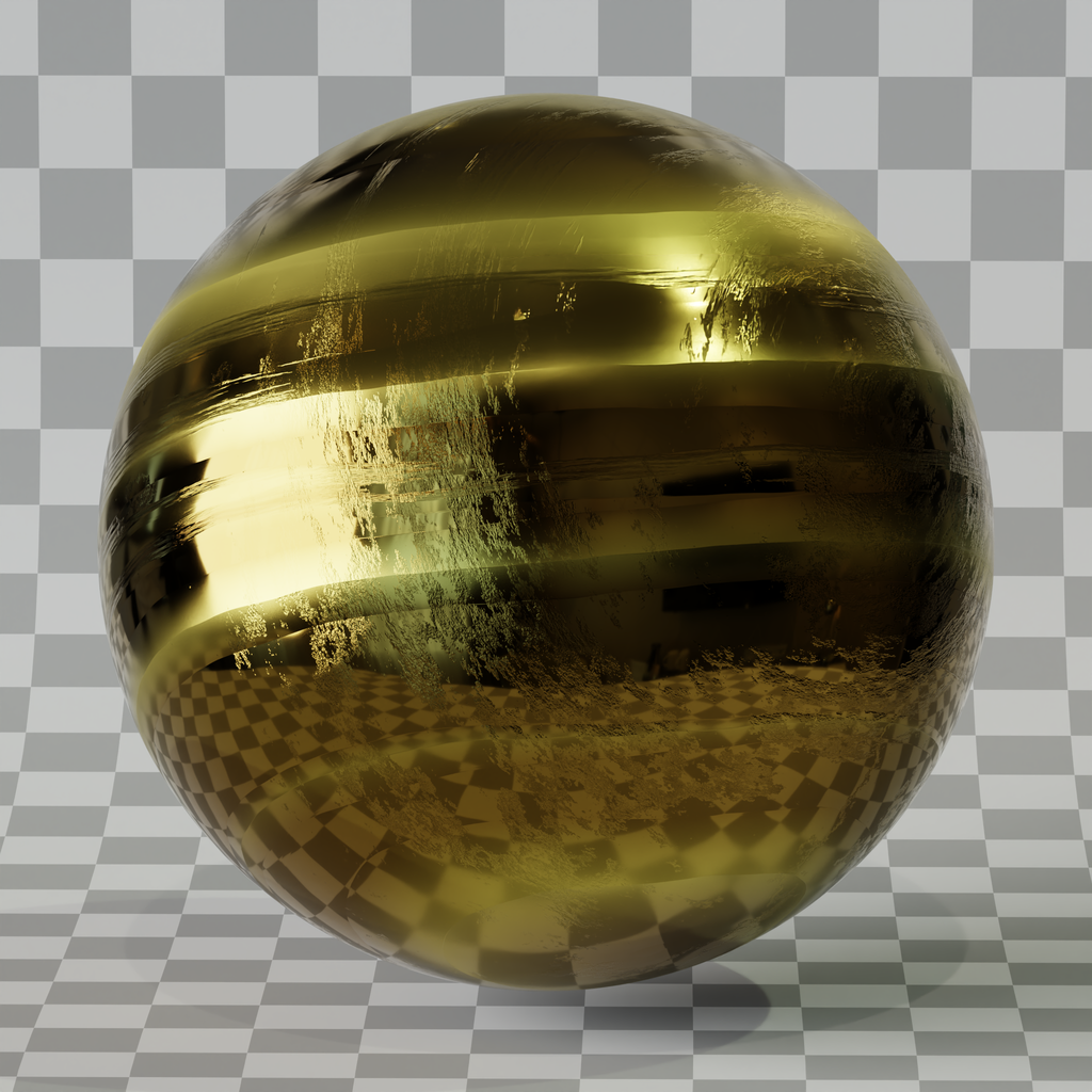 BlenderKit | Download The FREE Damascus Gold Material