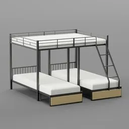 Kids Bunk Bed