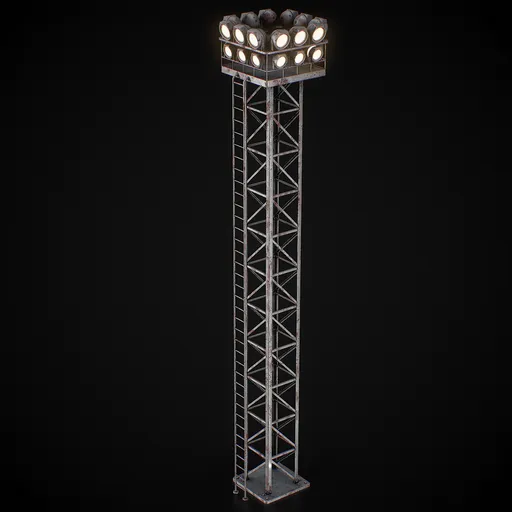 Tall Floodlight Tower