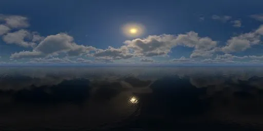 Daytime blue sky and clouds HDRI