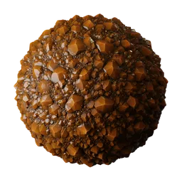 Brown crystal