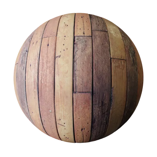 Wooden floor or wall