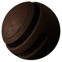 Oak Sanded Dark Brown