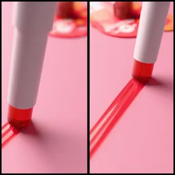 Lip balm Swatch animation