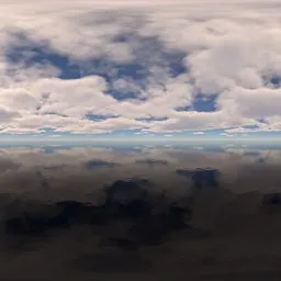Partly cloudy
