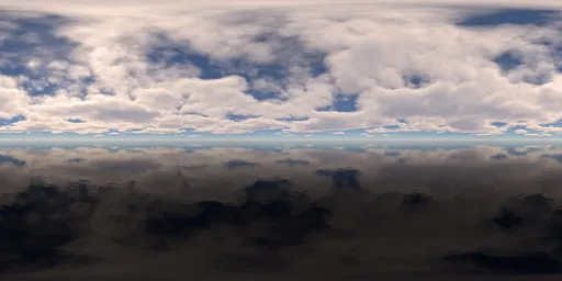 Partly cloudy
