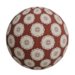 Ornamental mandala wallpaper