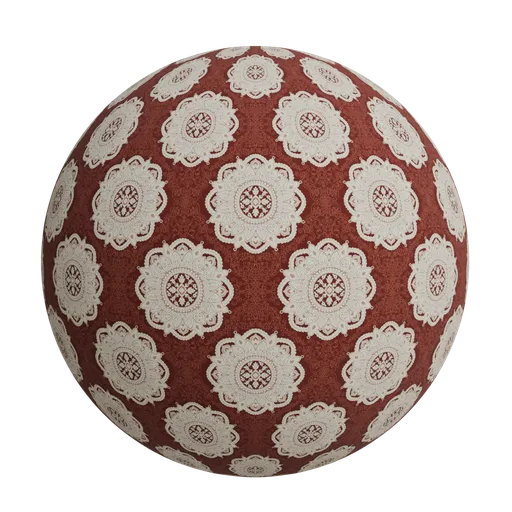 Ornamental mandala wallpaper