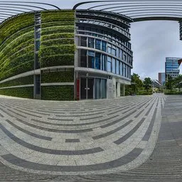 Cloudy daytime square