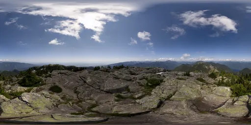 Rocky Mountain Peak Daytime