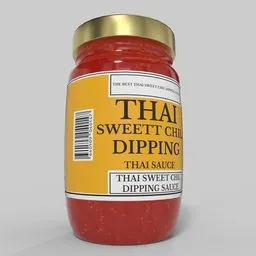 Thai Sweet Chili Dipping Sauce Jar