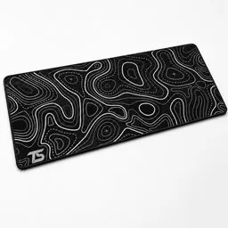 Black Desk Mouse Pad (Extended)