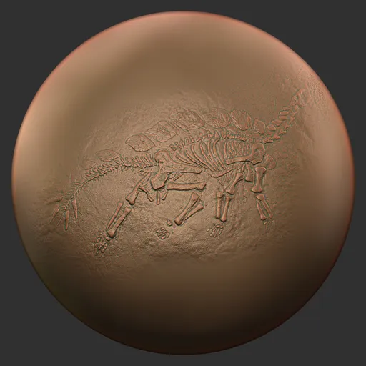 ER_Fossil Brush-dinosaur