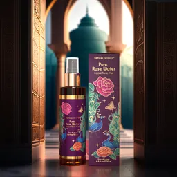 Arabic theme rose water