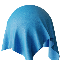 Soft Blue Suede Fabric