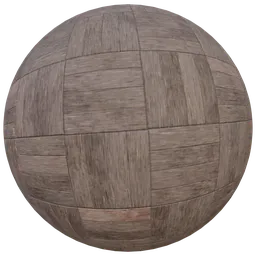 Realistic aged wood decking 2K PBR material for Blender 3D and other 3D apps.