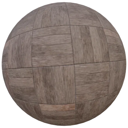 Realistic aged wood decking 2K PBR material for Blender 3D and other 3D apps.