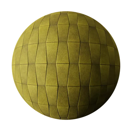 Geometric Yellow Concrete Tiles