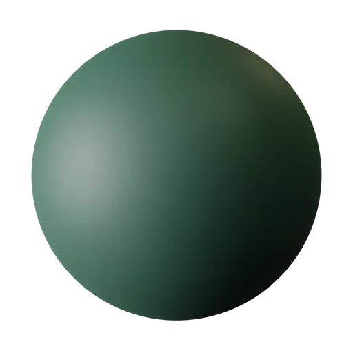 High-quality Peale Green plastic PBR material for Blender 3D texturing and rendering, inspired by Benjamin Moore.