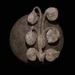 Rokviz Ancient ornament symbol brush