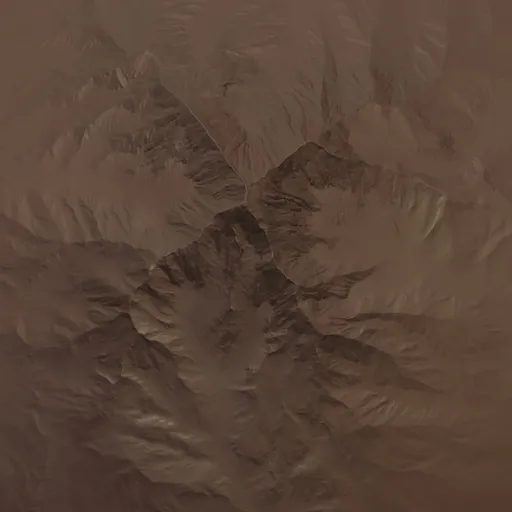 Landscape Rugged Brush