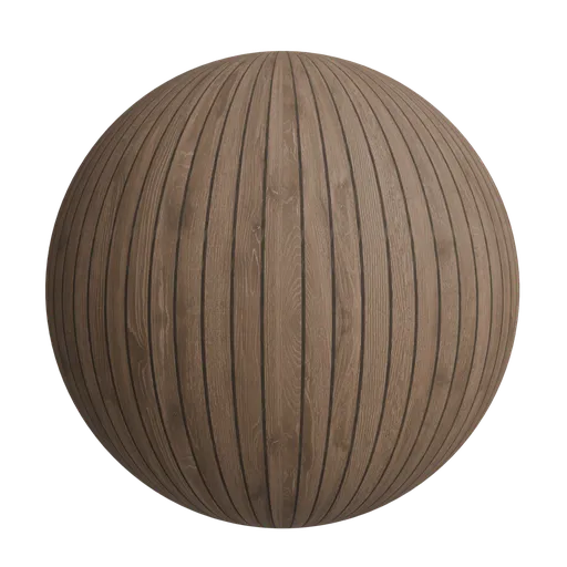 Vertical wood slat