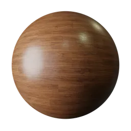 Dark Mahogany Wood Floor