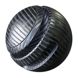 Corrugated Chrome Metal