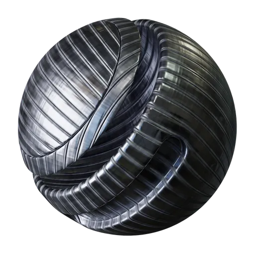 Corrugated Chrome Metal